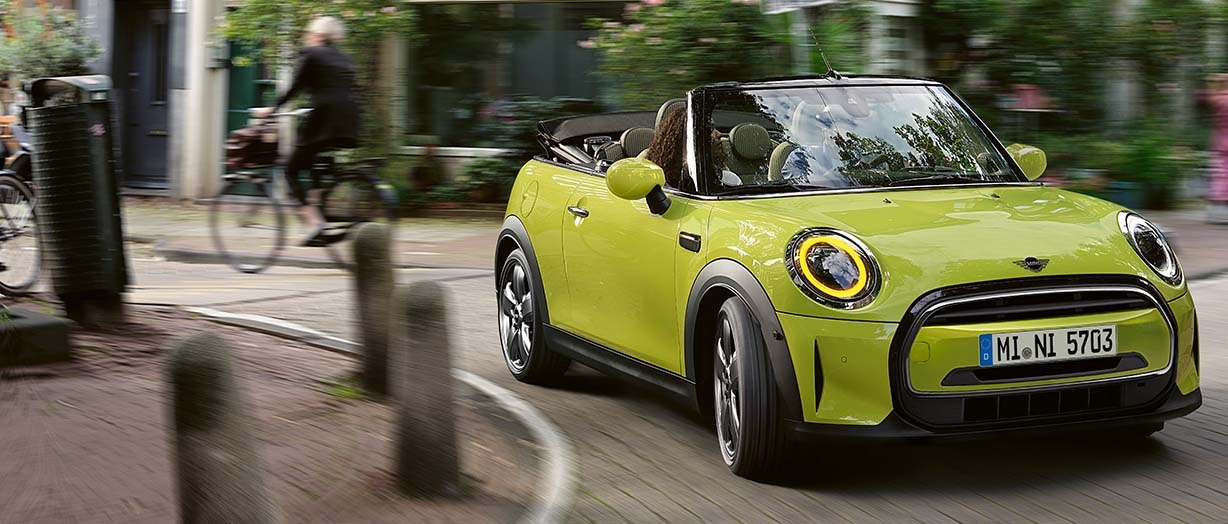DAS MINI COOPER CABRIO.