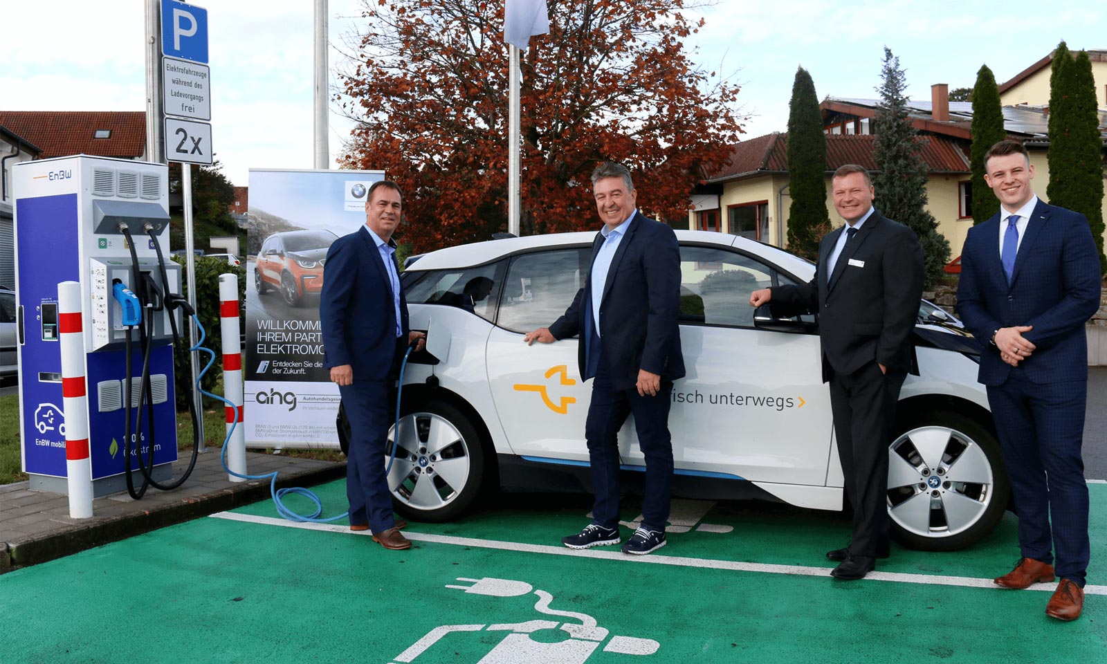 Abholen, aufladen, losfahren