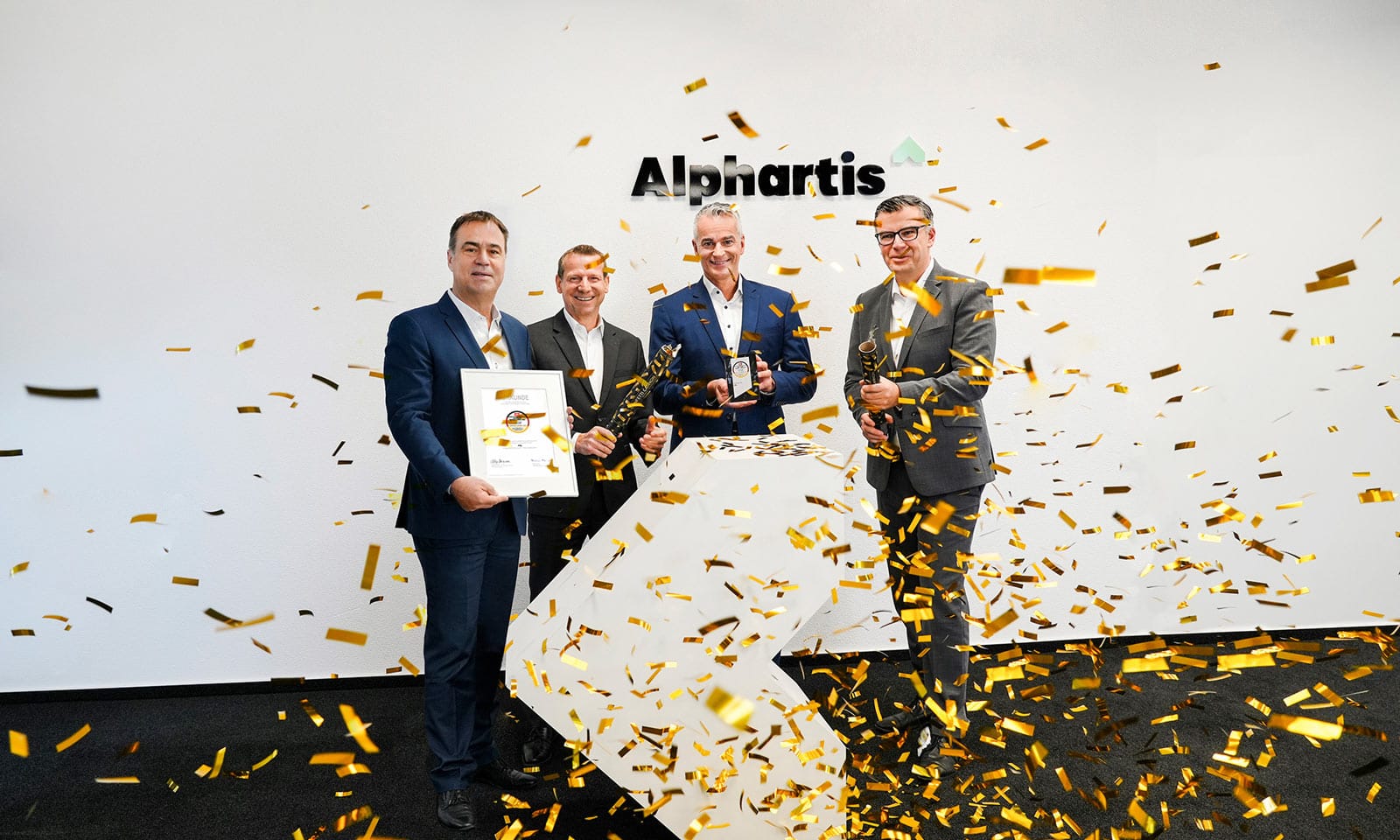 Wir sagen Danke für den 1. Platz.